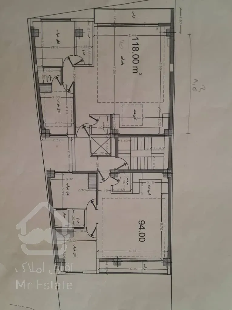 پیش فروش واحدهای ۹۴ و ۱۲۰ متری فردوسی غربی