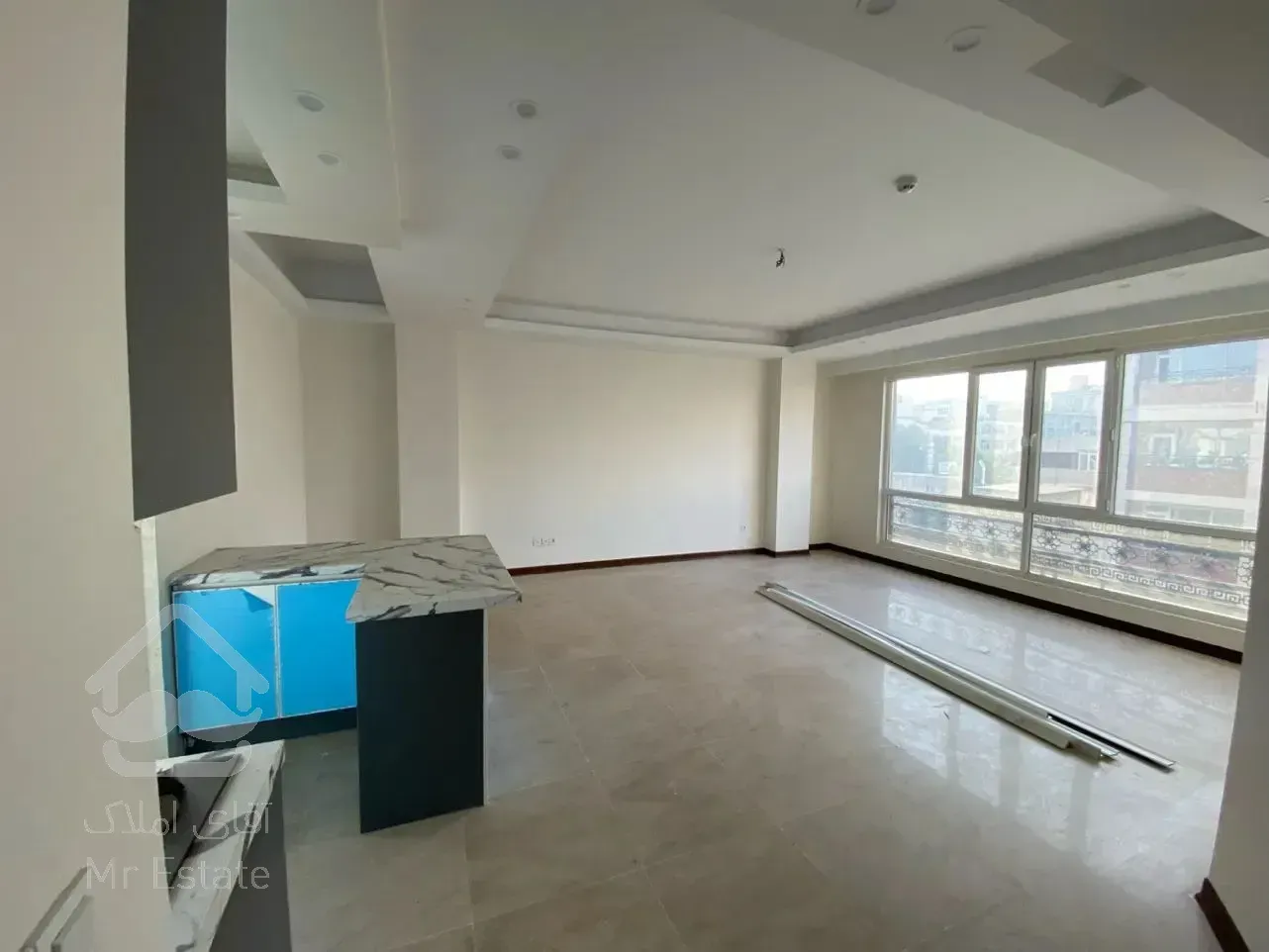 اجاره آپارتمان 98 متر، دوخواب، کلید نخورده با دو پارکینگ