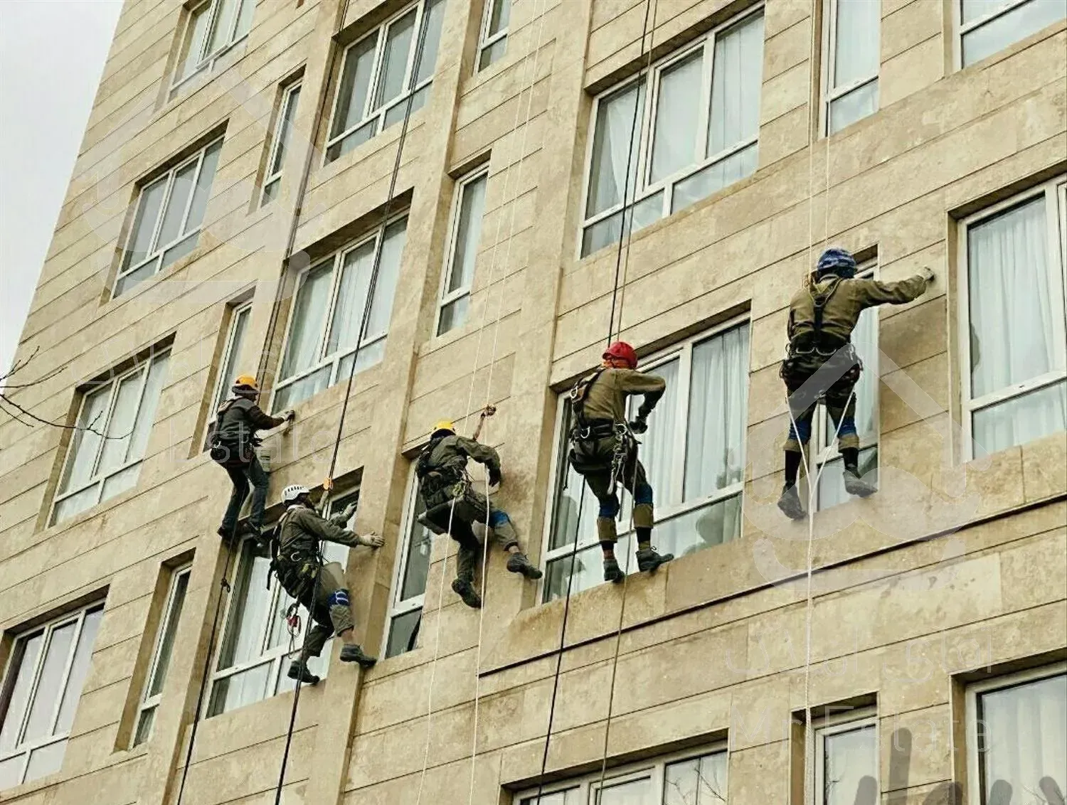 ابندی نما عایق نما شستشوی نما بدون داربست