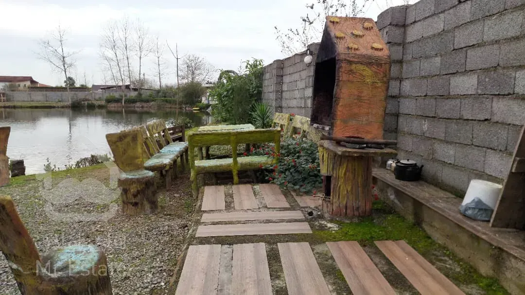 موقعیت استثنایی دو ویلا با تمام مجوز و امکانات در مجاورت استخر ماهی