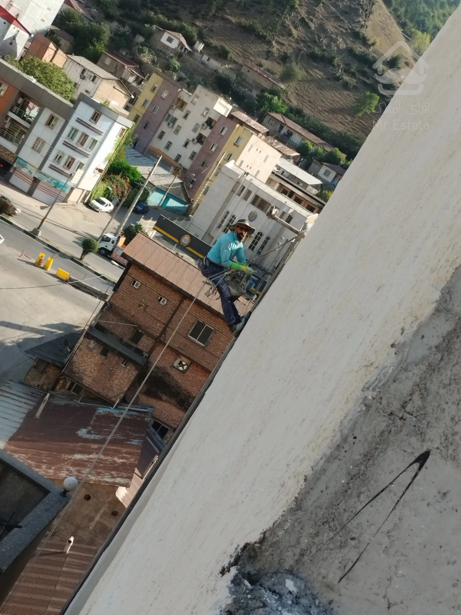 سیمانکاری بدون داربست باتکنیک راپل