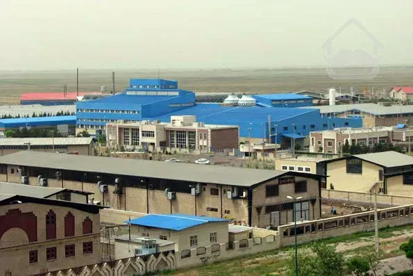 زمین صنعتی متراژ 5500 مترمربع شهرک صنعتی پرند