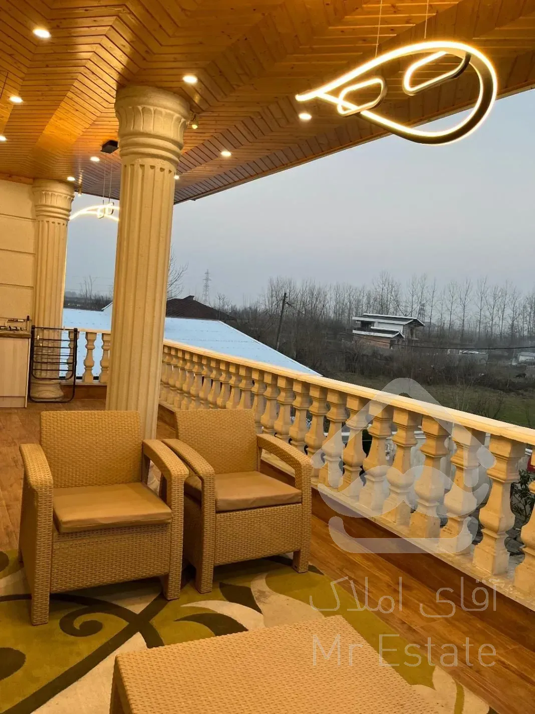 فروش ویلا باغ دوبلکس تراس دار جاده فومن رشت