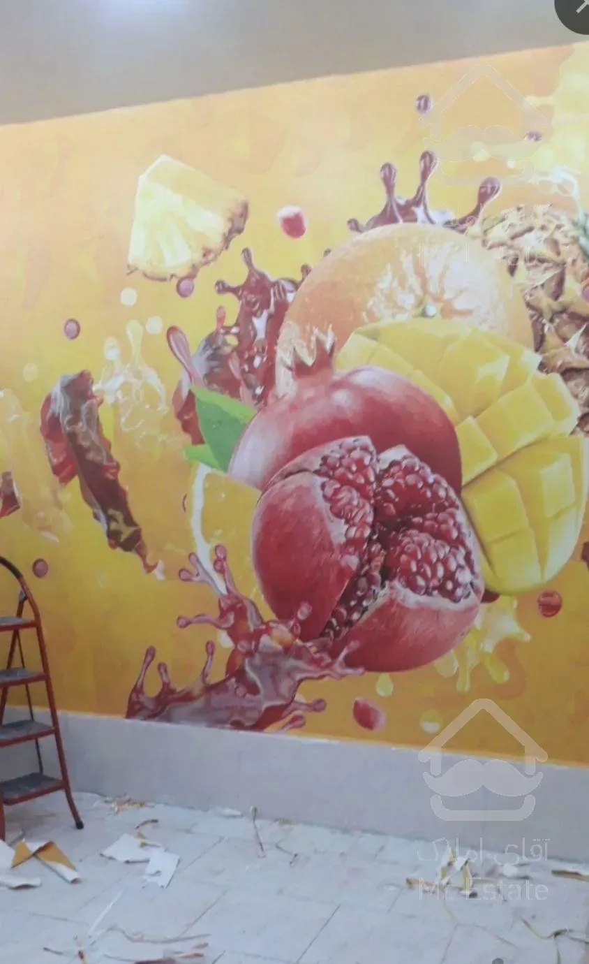 فقط نصب تخصصی کاغذدیواری وپوستر