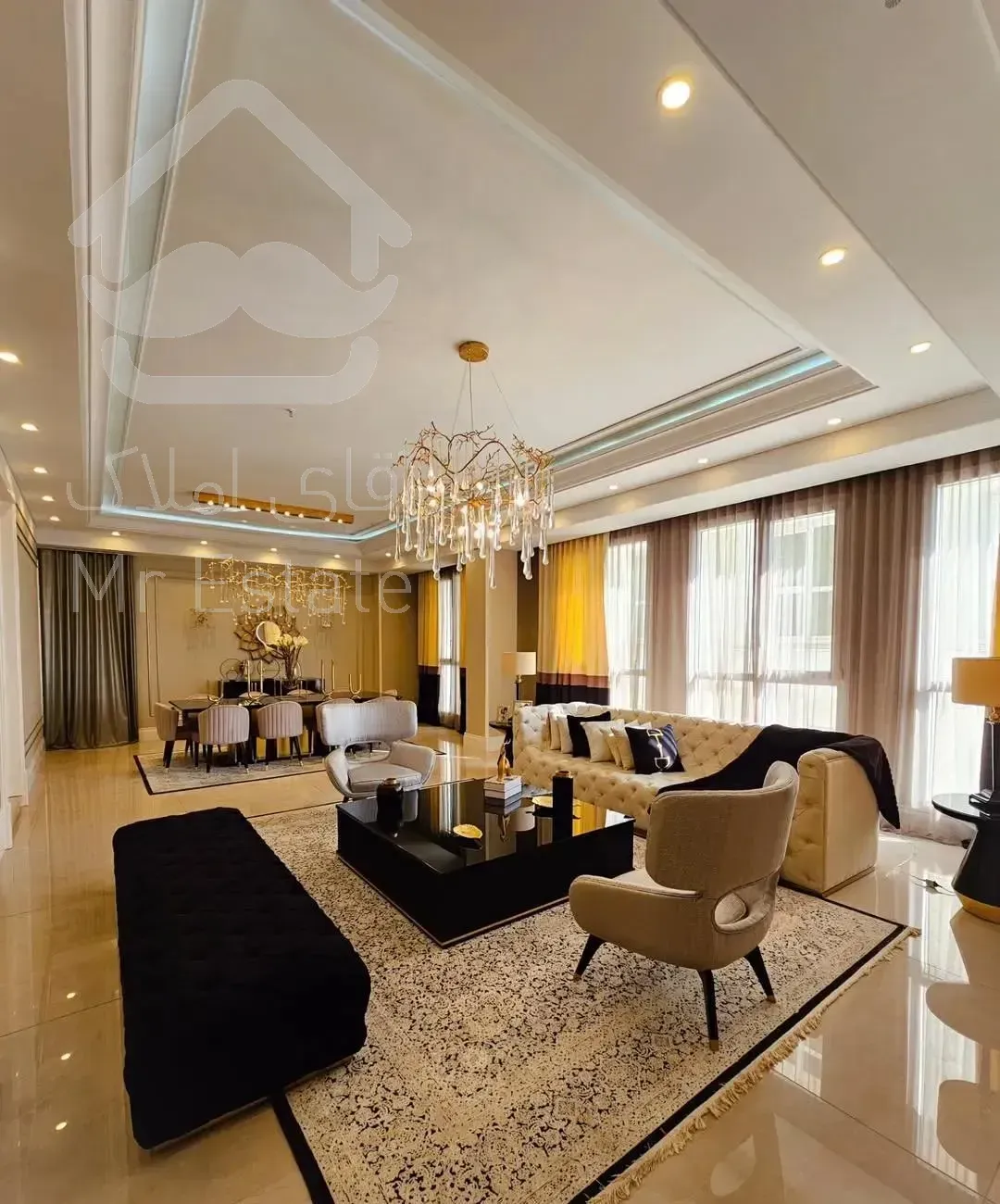 نئوکلاسیک ۳ خواب لوکس با امکانات VIP