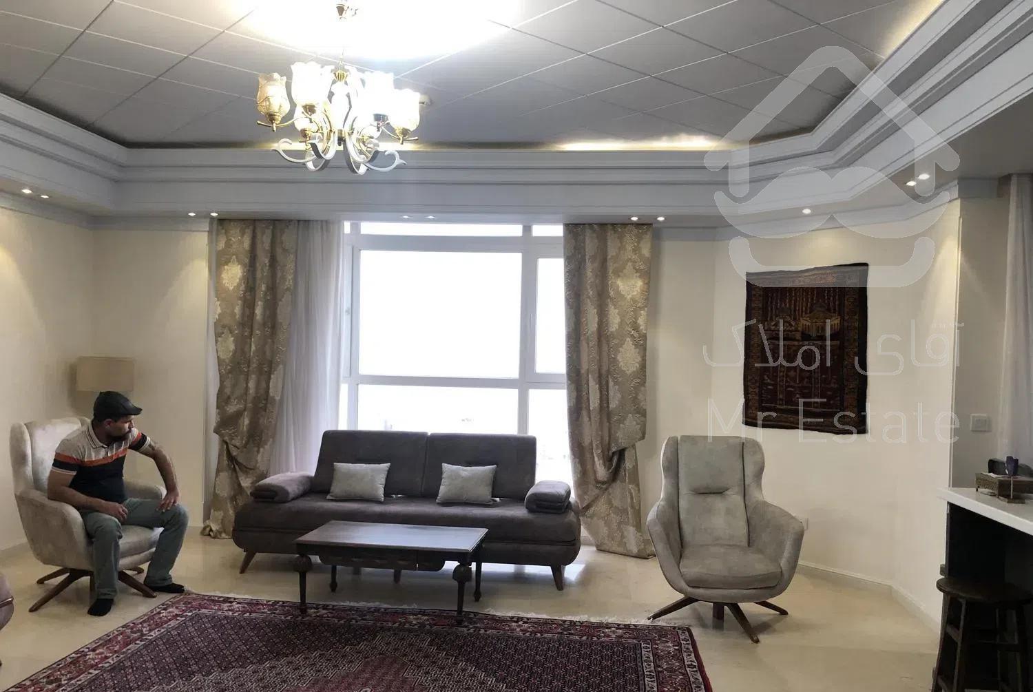 ١٢٥متر+مشاعات+ویو تهران+تراس+٢ساله