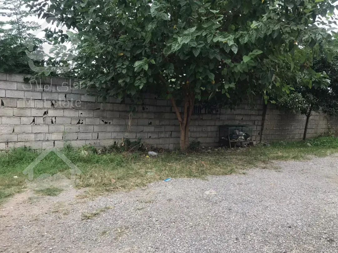 باغ 500مترمربع. محصور. غیربومی. قابل ساخت