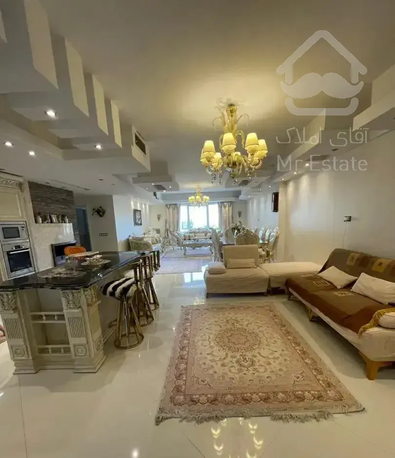 (( ۱۴۵ متر ۳ خوابه تاپ لوکیشن سعادت آباد ))