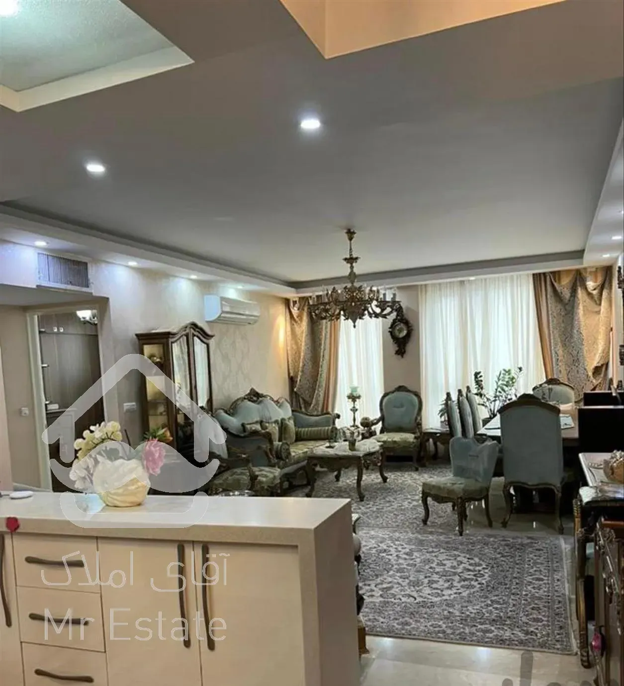 اجاره آپارتمان تاپ لوکیشن ازگل،۹۰متر/سالن پرده خور