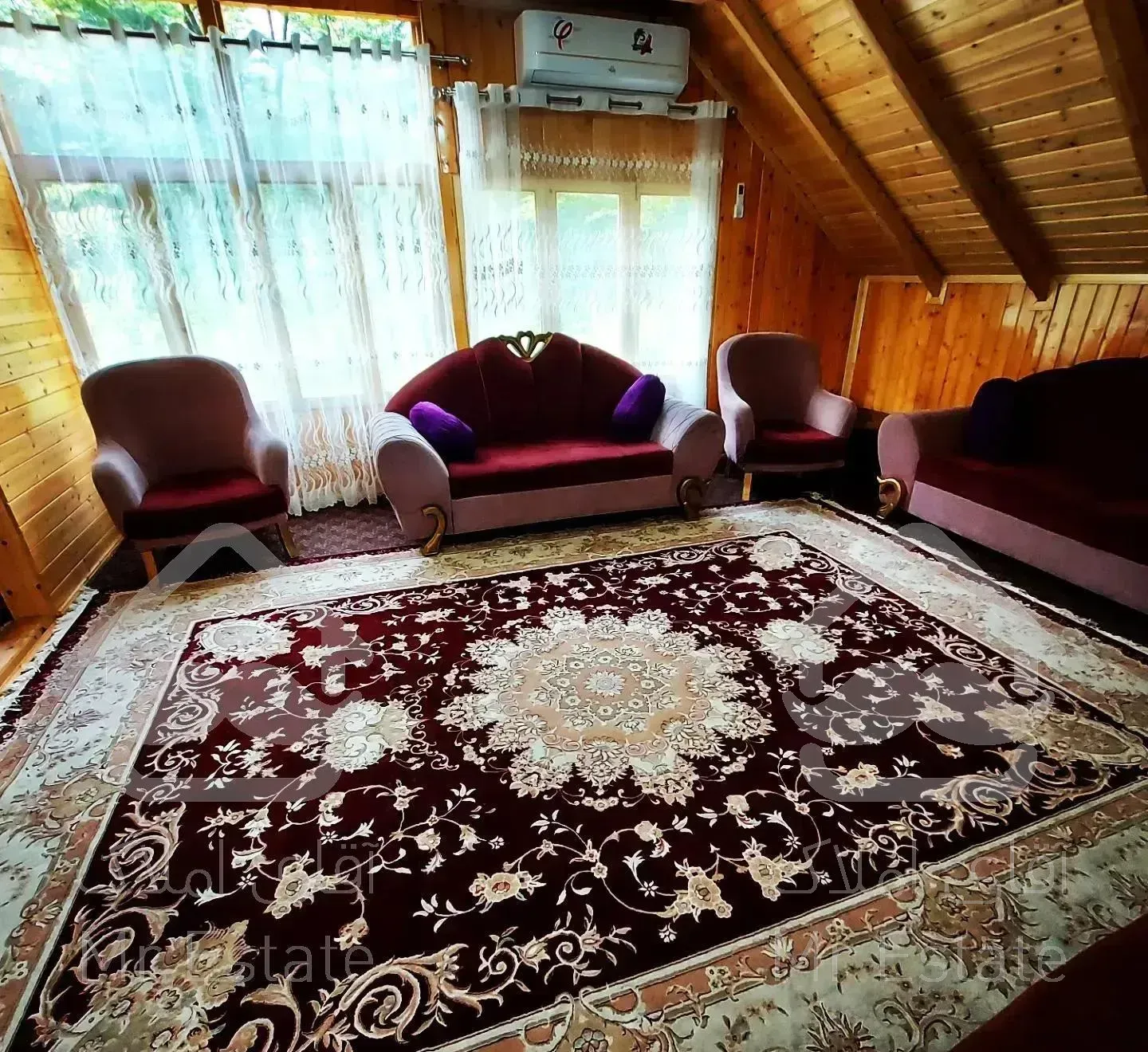 ویلا سوئیسی دوخواب دردل جنگل حومه سدلفور