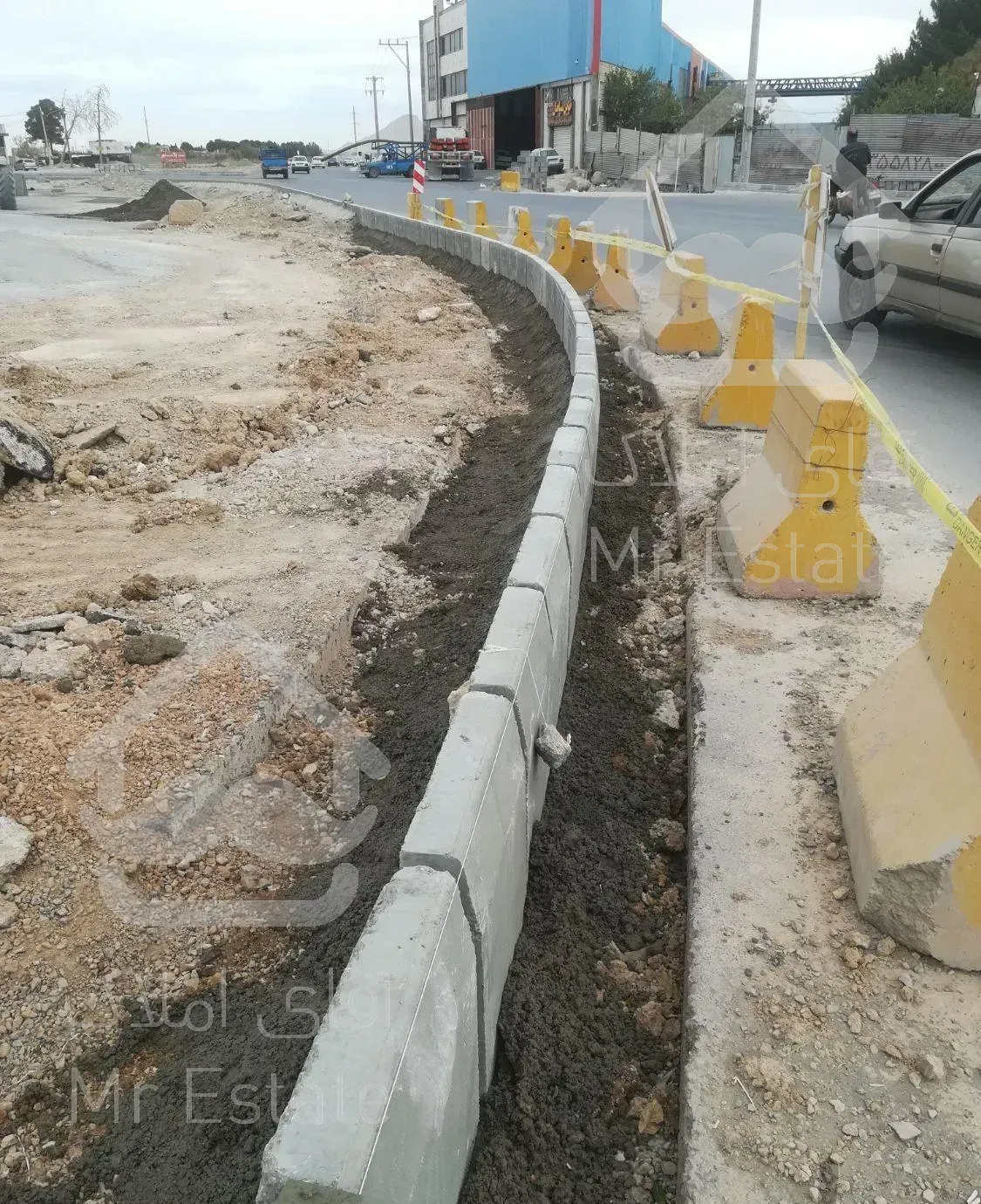 اجرای جدولکاری و بلوک فرش