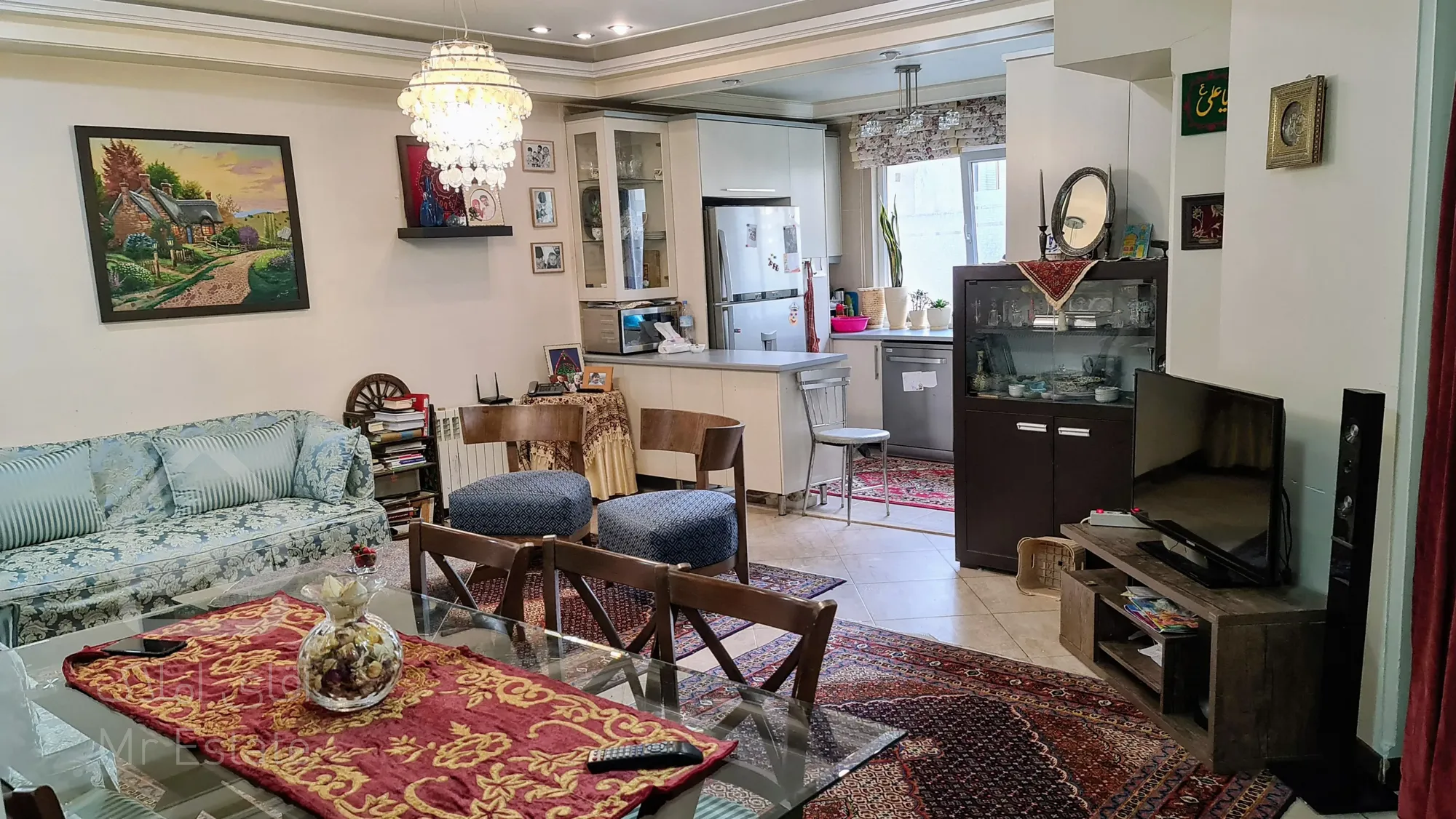 🏠 آپارتمان ۷۹ متری، 2خوابه، فول امکانات، طبقه اول