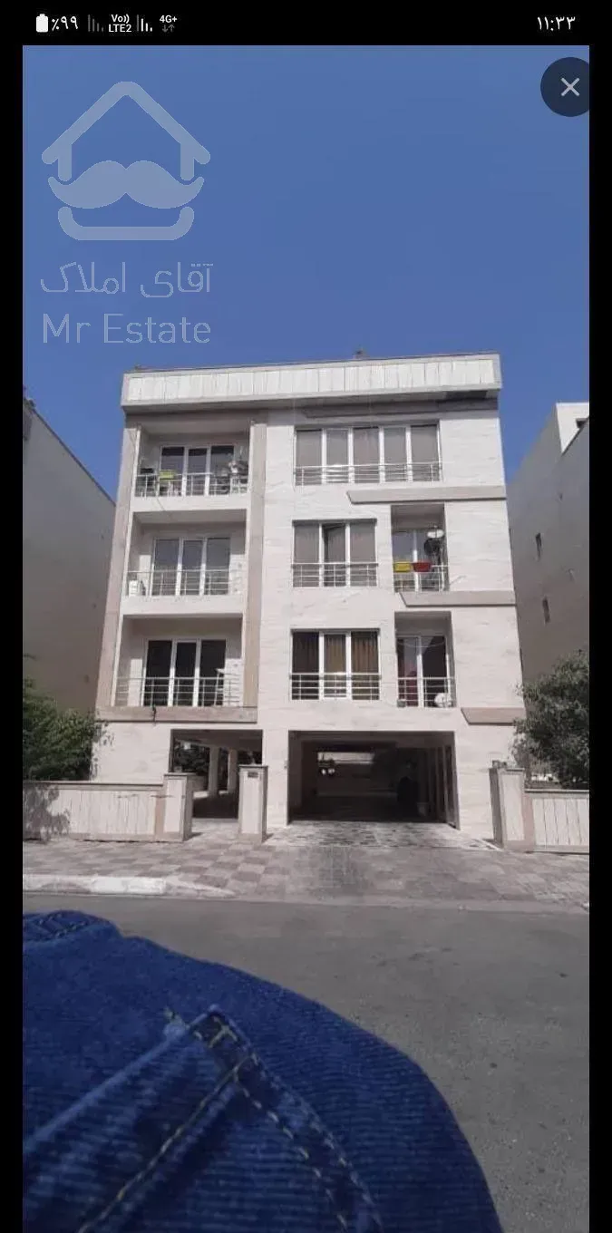 اجاره آپارتمان ۱۰۷ متری ۲ خوابه شیک نوبنیاد