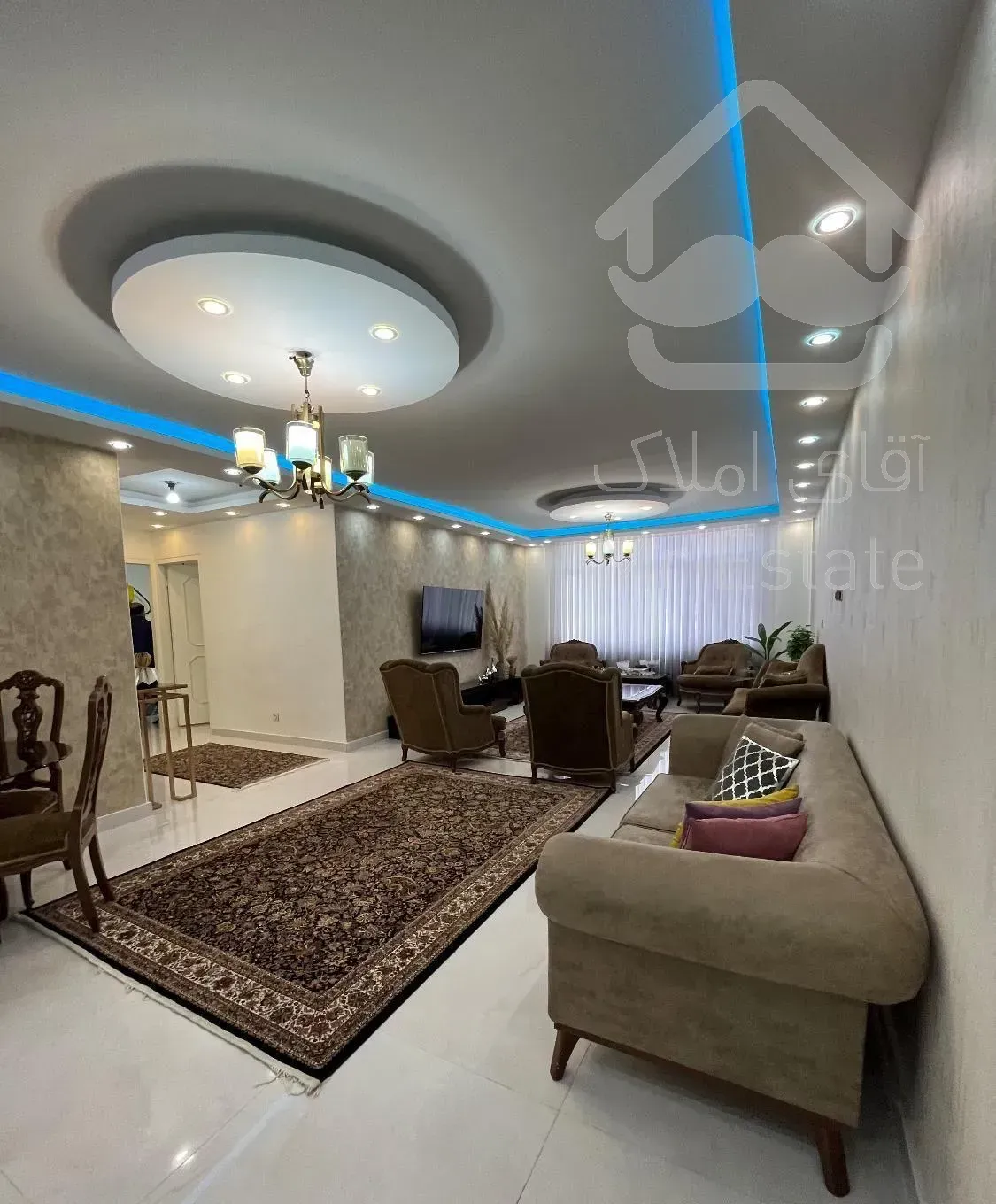 ۱۲۵متر ۲خواب/ظفر/فول بازسازی/نور ۲جهت/امکان تهاتر