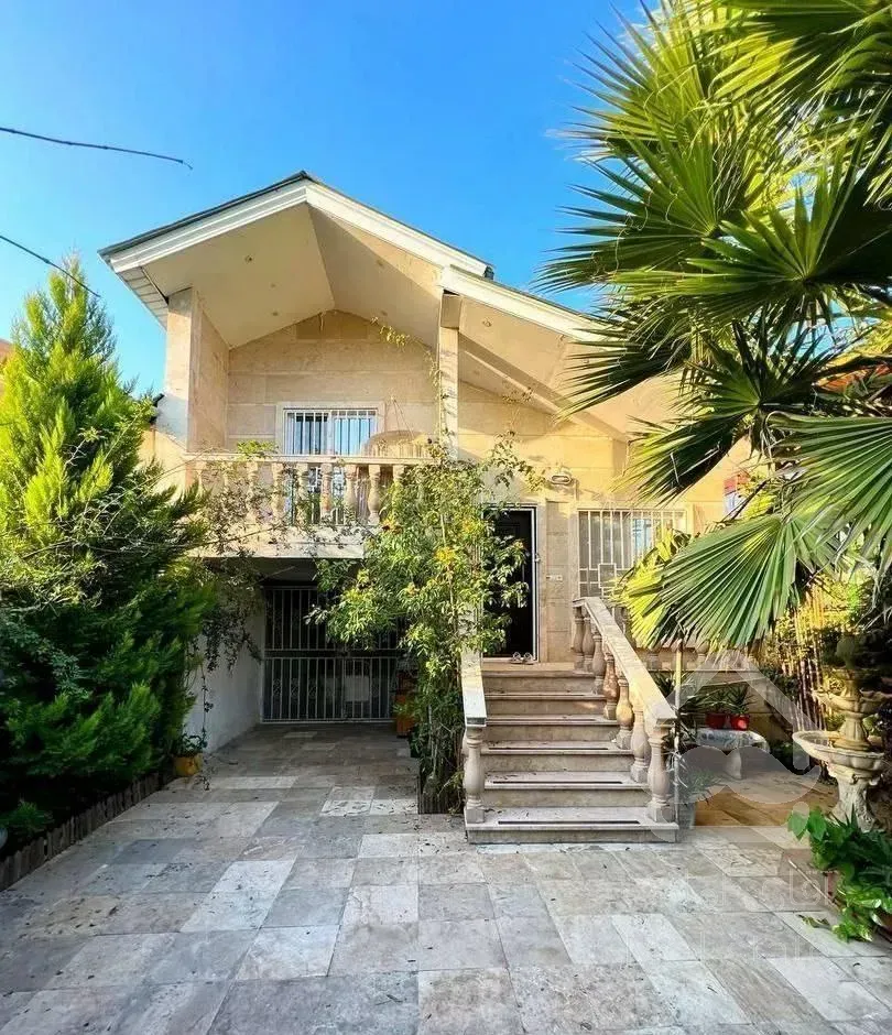 باغچه ویلا نیم پیلوت قیمت مناسب/حیاط سازی شده زیبا