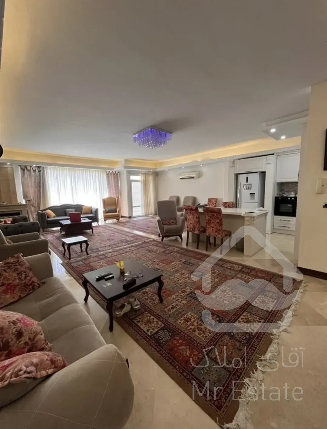 رهن‌واجاره اپارتمان۱۱۹متری ۲ خواب فول امکانات شهران شمالی