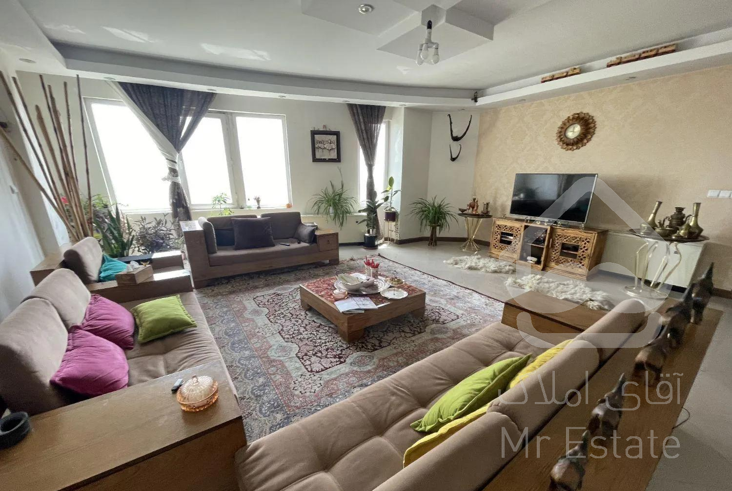 دهکده المپیک / ۱۵۱متر ۲خواب تراس قابل چیدمان/ عقاب