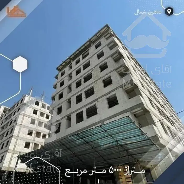 ۱۲۰ متر پروژه برج مجلل الماس نیایش