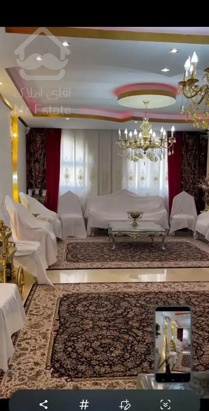 آپارتمان ۱۵۴ متری سه خوابه با چهار پارکینگ