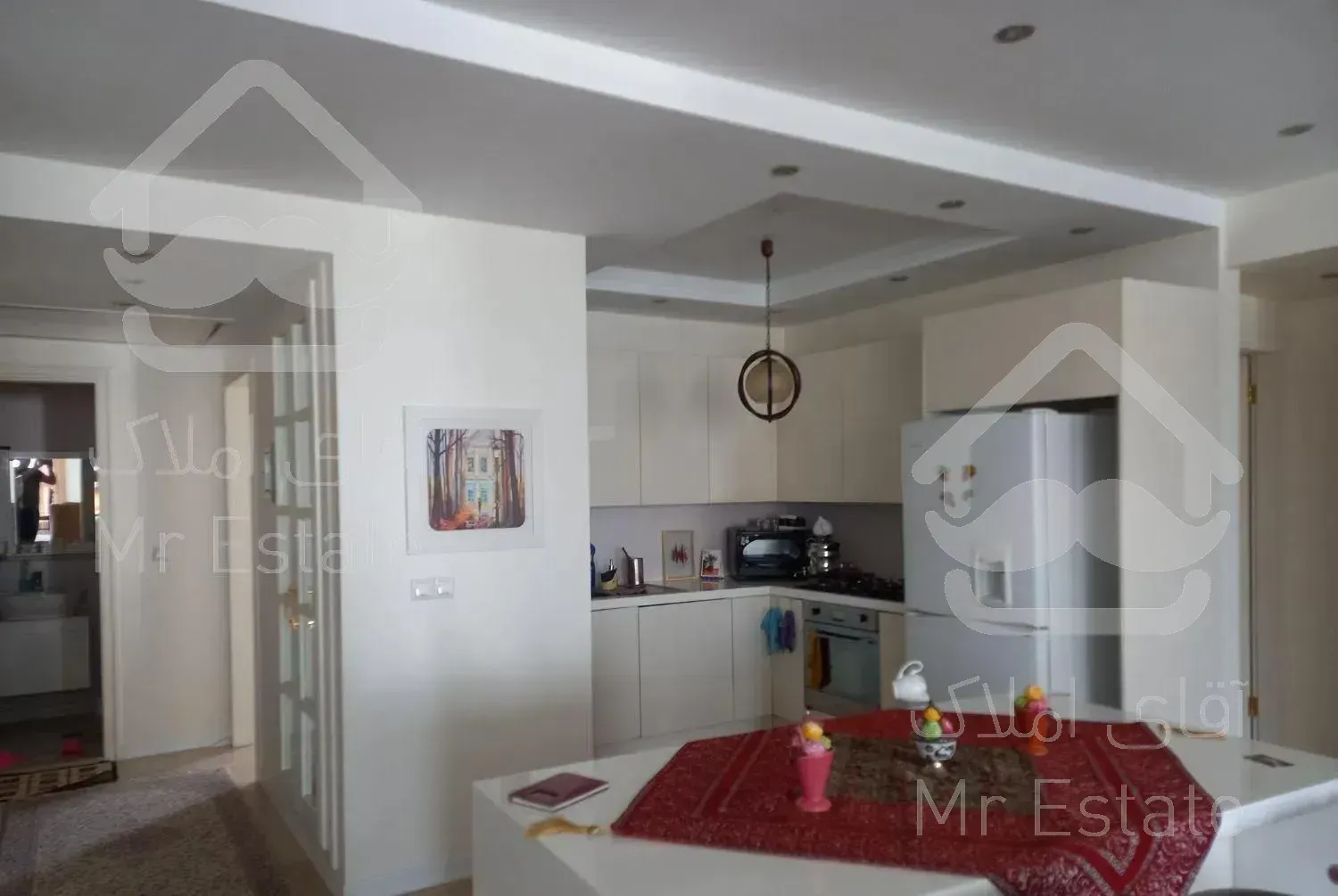 آجودانیه ۱۳۵ متر ۳ خوابه  شیک