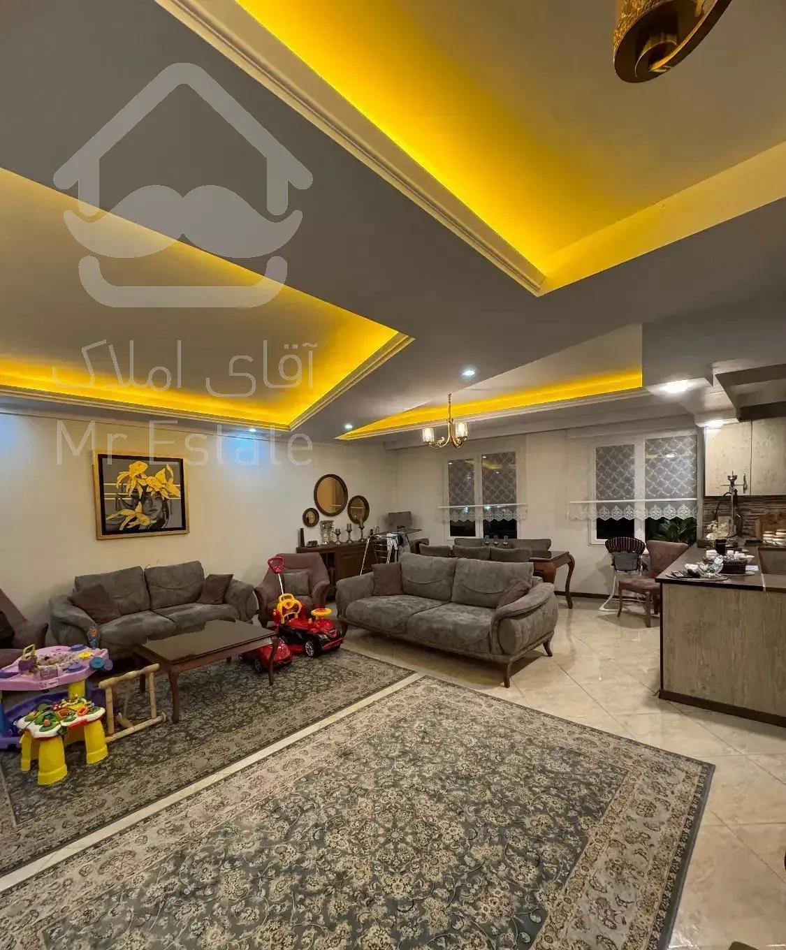 اجاره واحد ۹۵ متر دوخواب نوساز مناسب خونه اولی ها