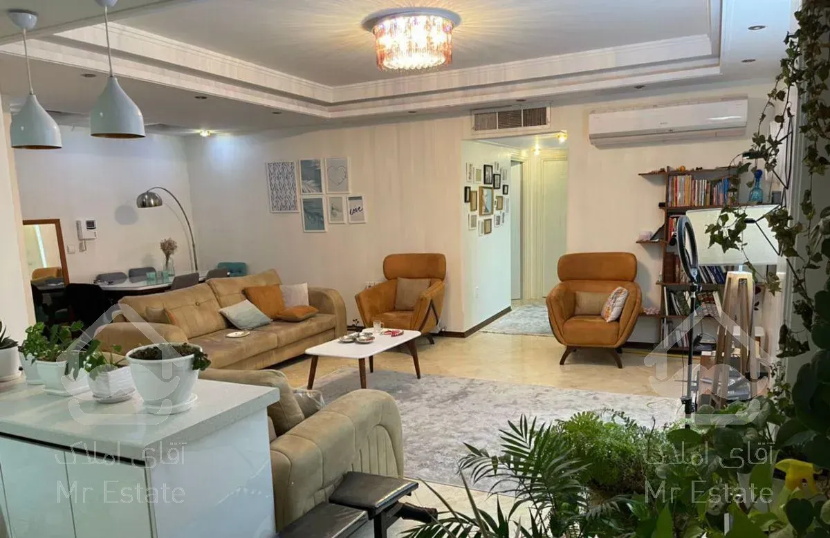 ۹۰متر دو خواب دیزاین جنت آباد جنوبی