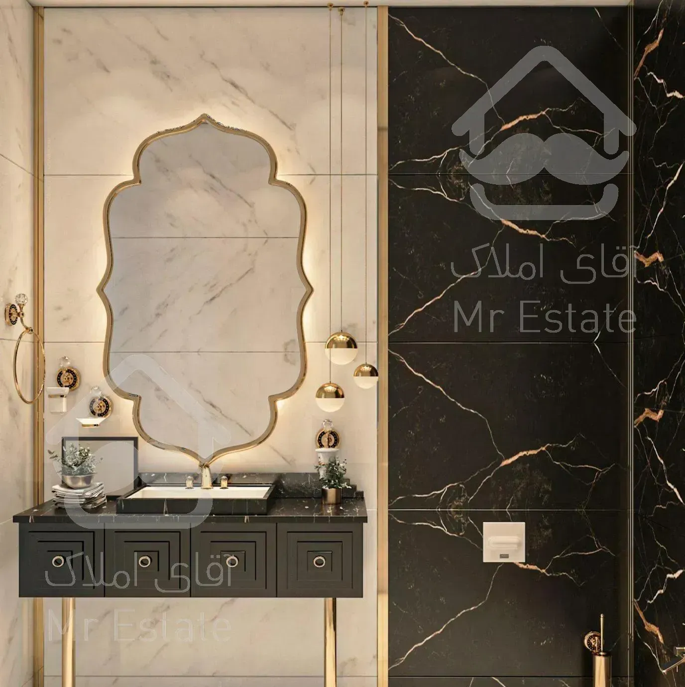 ۱۷۰ متر برج باغ پاسداران ویو کل تهران