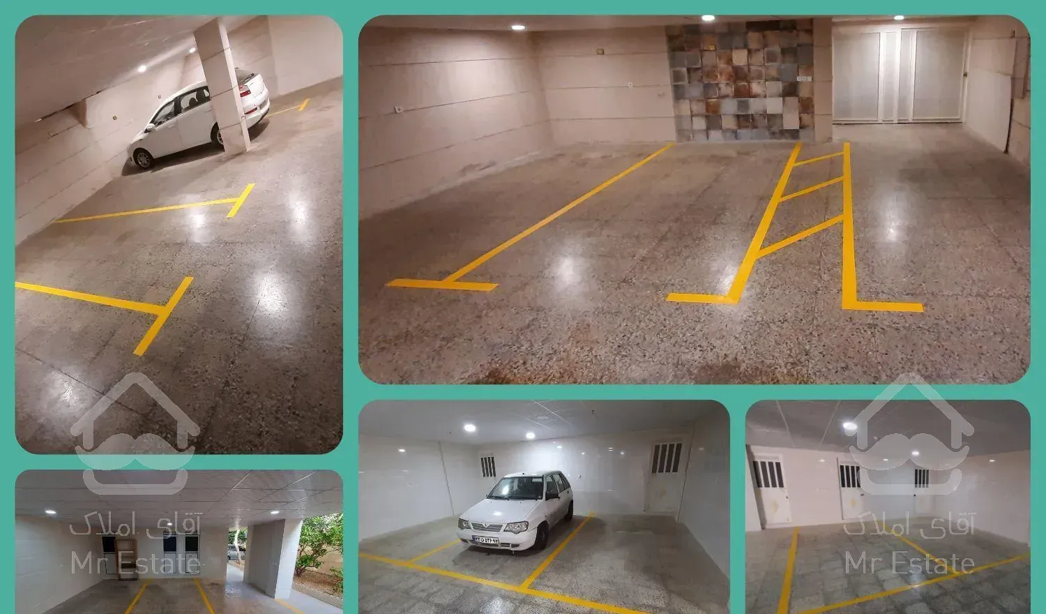 کفپوش اپوکسی کف خط کشی پارکینگ و زمین ورزشی