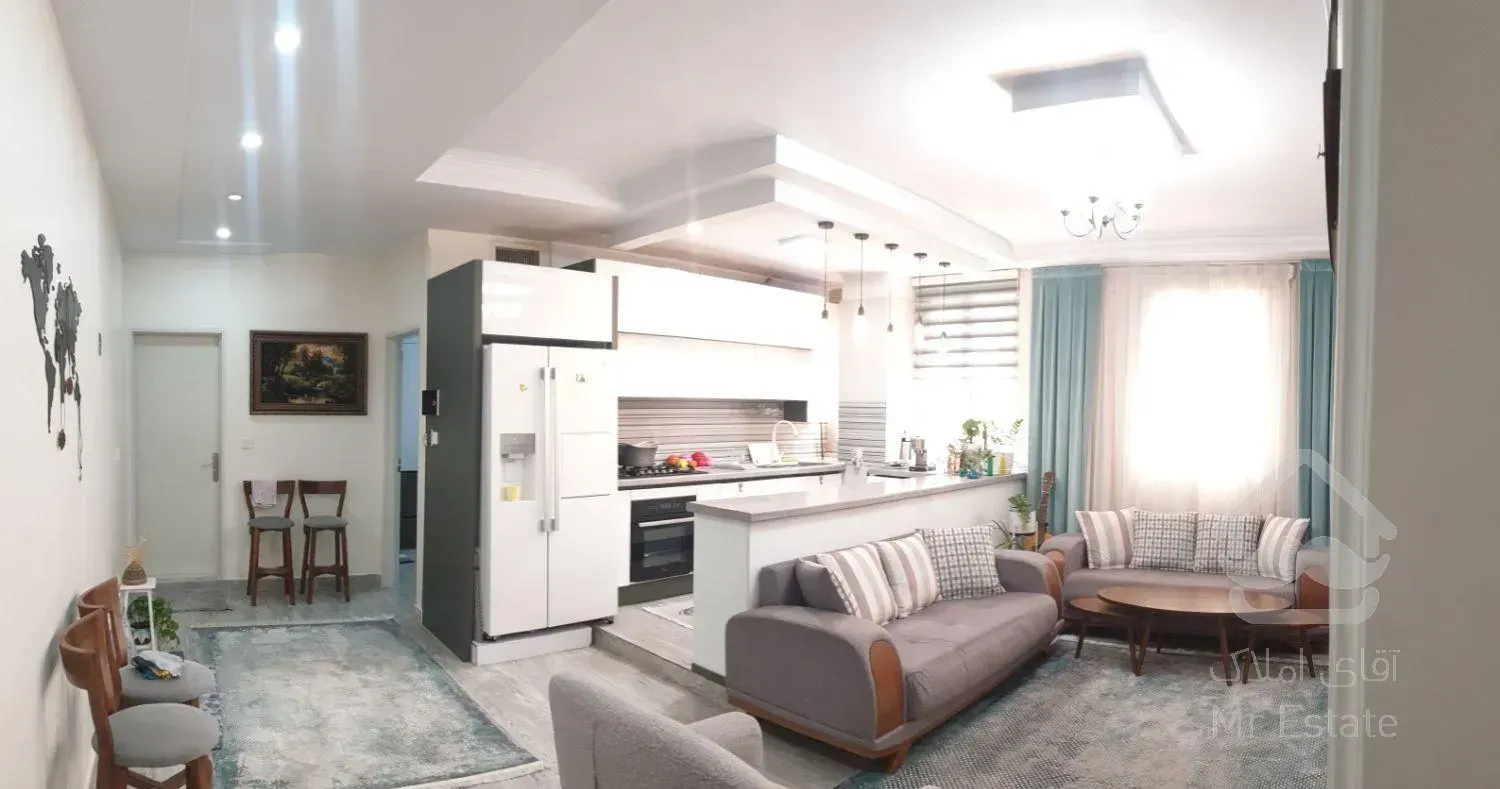 آپارتمان ۵۶ متری،فول بازسازی،غرق در نور