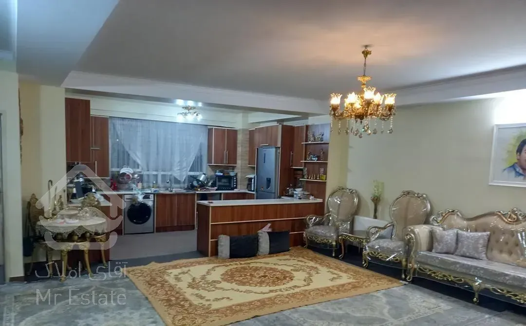 آپارتمان 100 متری 2 خواب با پارکینگ