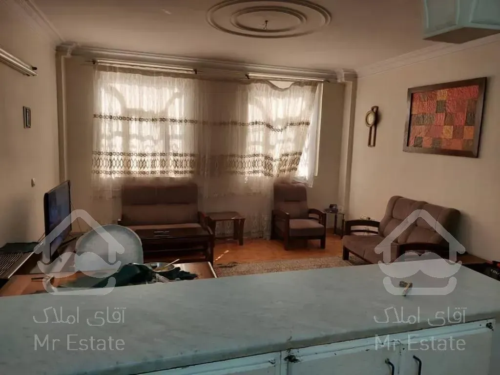 فروش آپارتمان ۵۶ متری سالن مربع پرنور و حیاط دار در بریانک