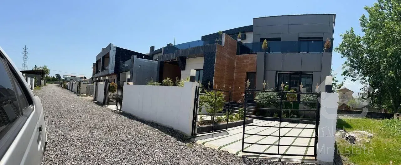 ویلا باغچه دوبلکس 167 متری شهرکی سند تک‌برگ