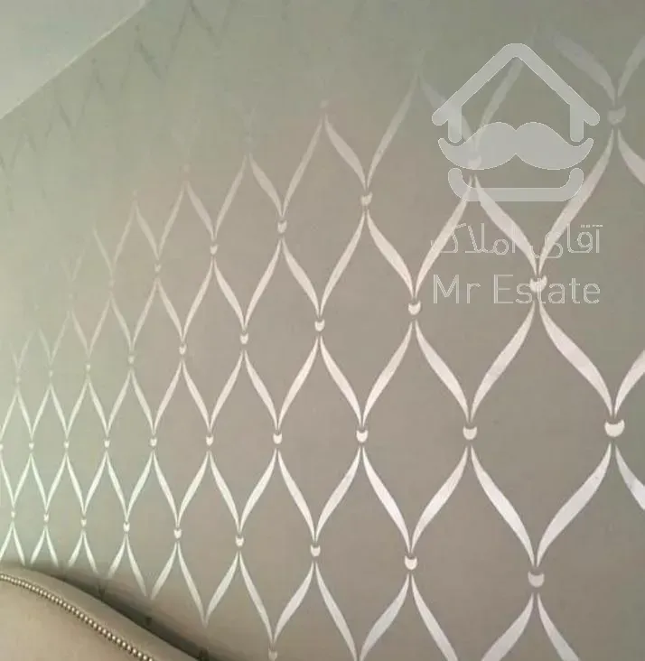 نقاشی ساختمان طرح کاغذ دیواری