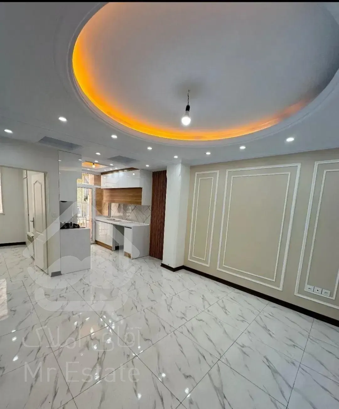 ۴۵متر واحدی شیک و زیبا/سندتک برگ/ متریال برند