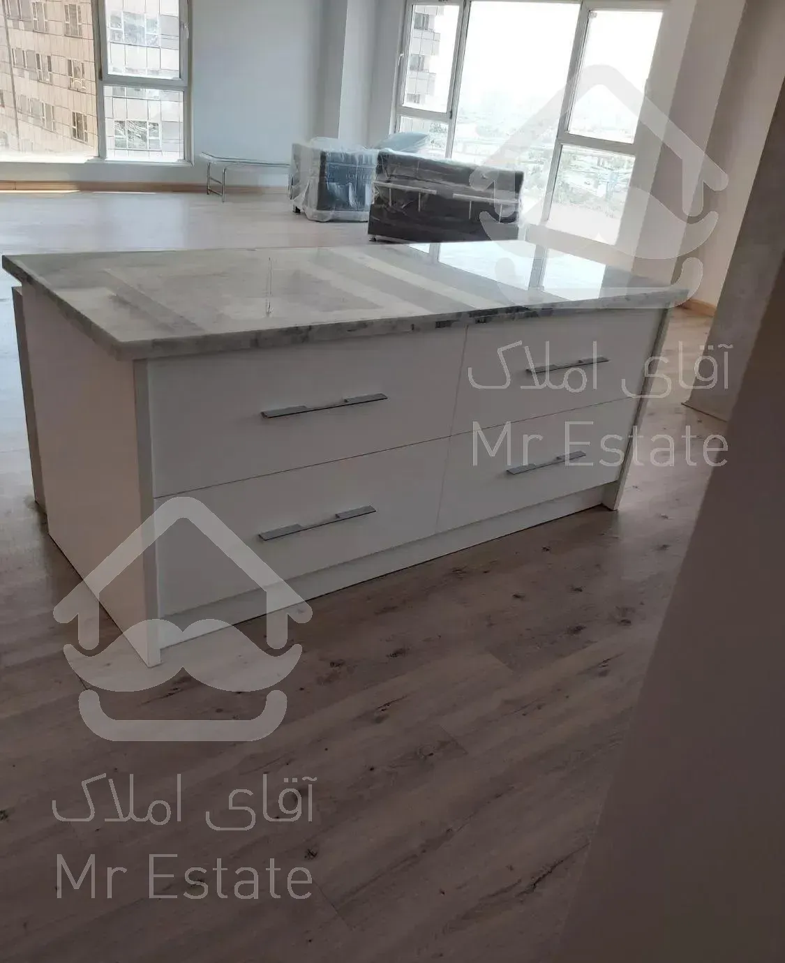 آپارتمان سه خوابه طبقه ششم صدوپنجاه هشت متر