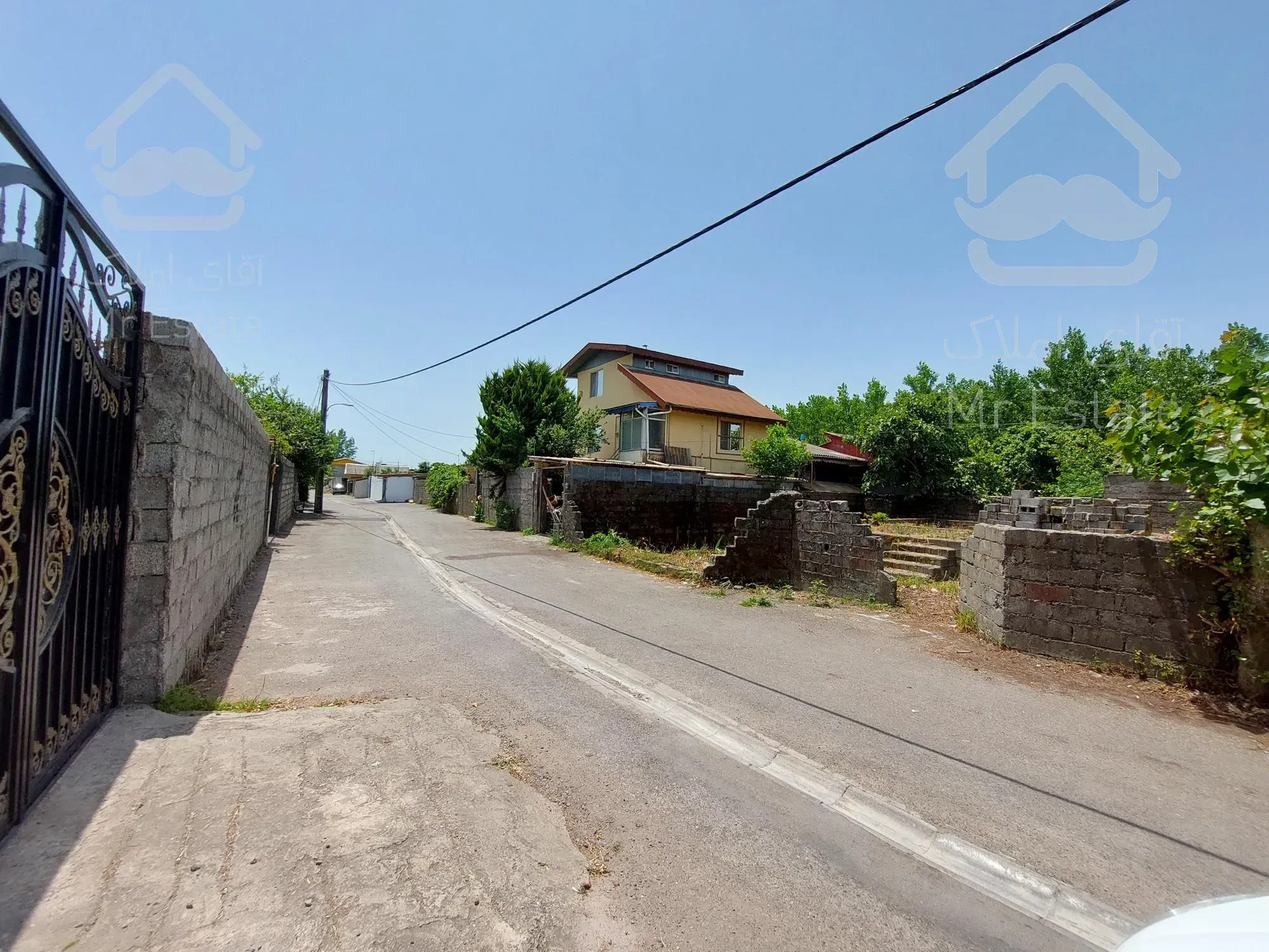 فروش زمین 224متری مسکونی سنددار روبروی دهکده ساحلی