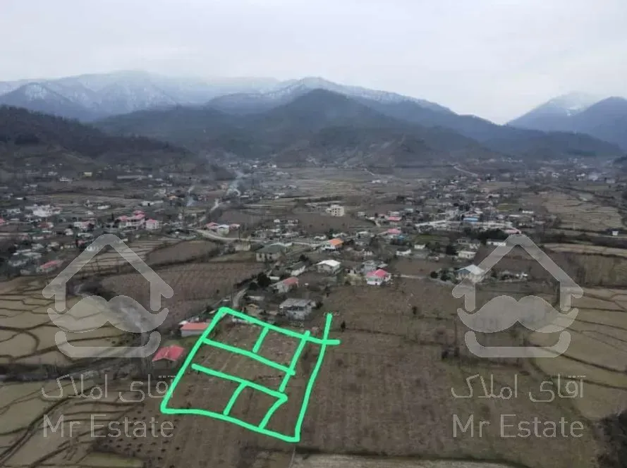 فروش زمین کوهپایه قطعات شهرک شخصی ساز گیلان شهر لیسار