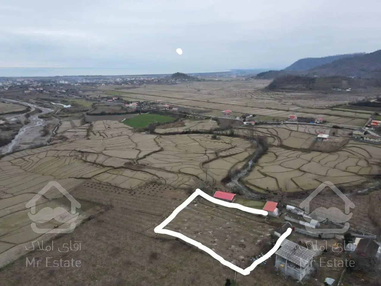 فروش زمین کوهپایه قطعات شهرک شخصی ساز گیلان شهر لیسار