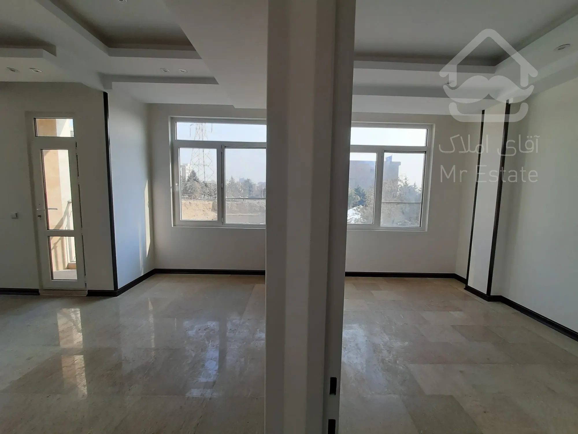 فروش آپارتمان ۷۷متر ۲خواب تراورتن رو به آفتاب فکوری