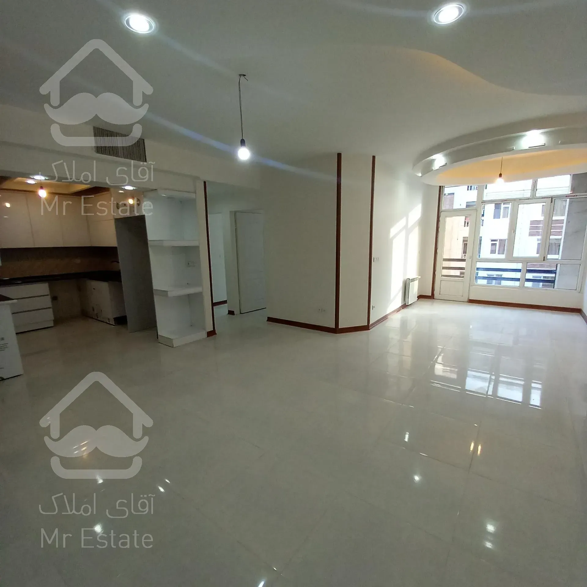 ۹۷متر دوخواب سالن پرده خور کم سن آیت الله کاشانی