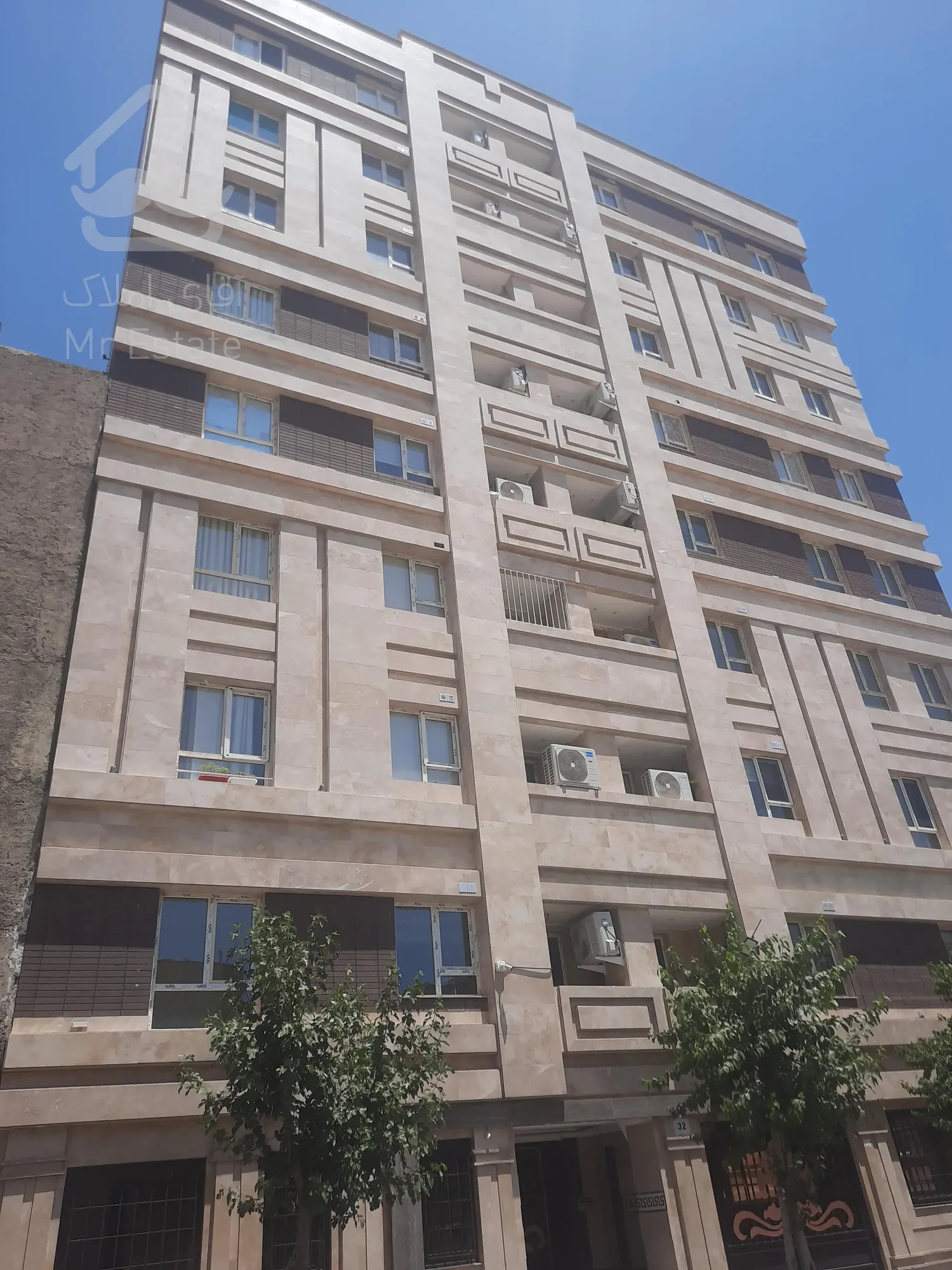 رهن کامل ۹۴متر دوخواب فول نما تراورتن کوی فردوس