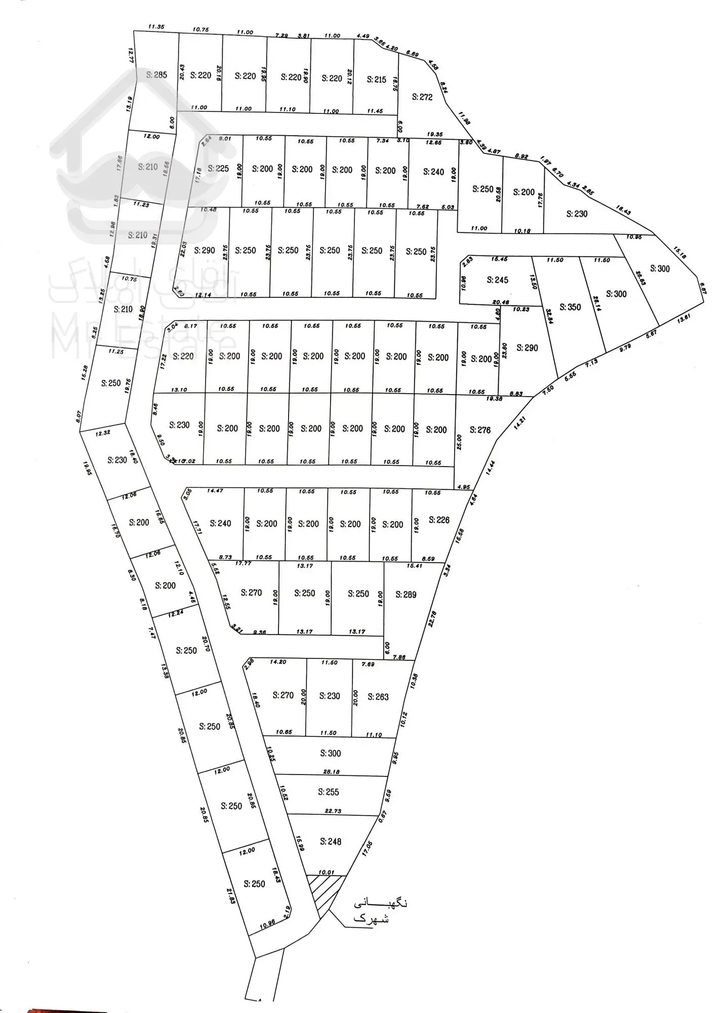 یک قطعه زمین دوبر فقط ٣٠٠ میلیون