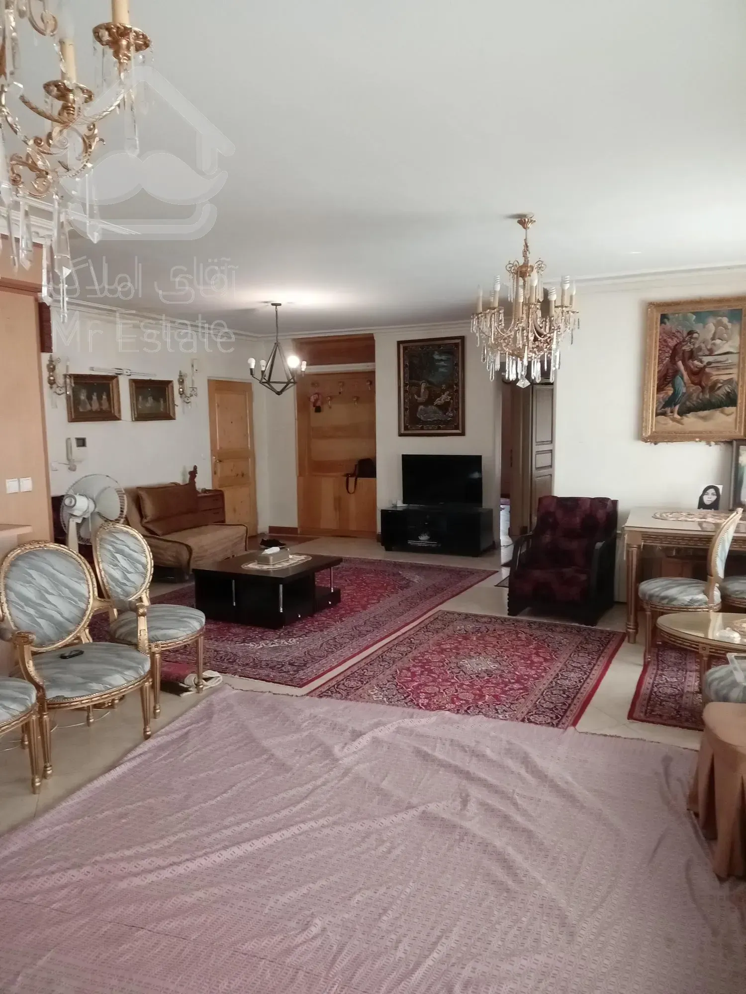 آپارتمان ۲خوابه ۱۲۰ متری فول بازسازی