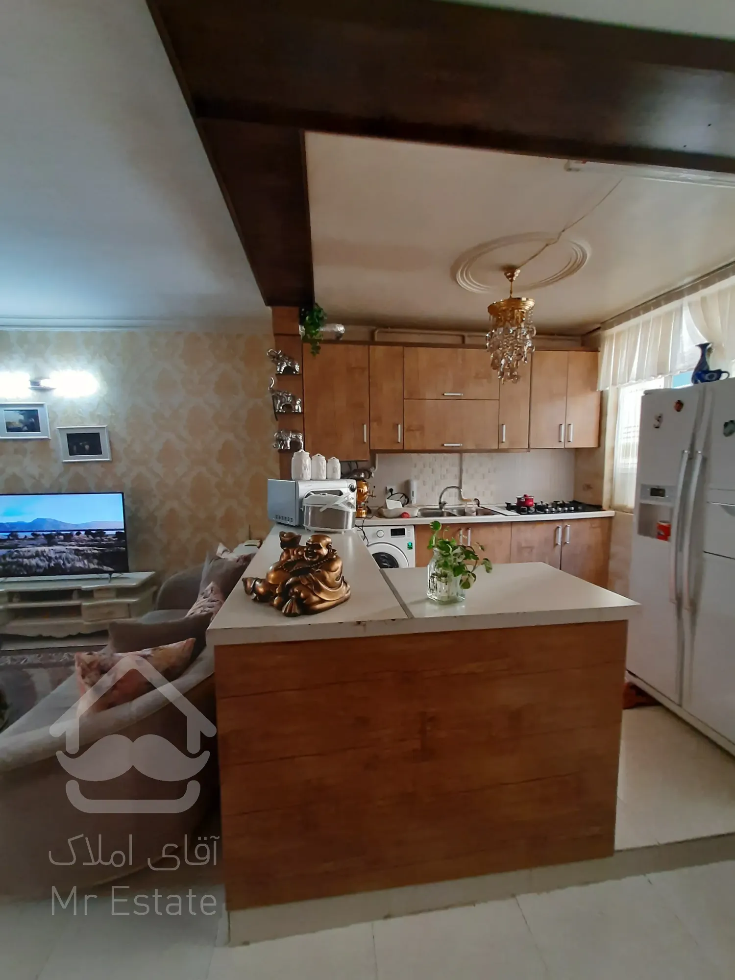 فروش آپارتمان ۸۰متر ۲خواب خطی رو به آفتاب شهرک هما