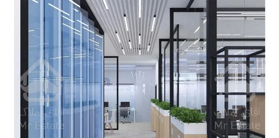 قلب جردن/۱۸۶متر آپارتمان اداری/ویوی ابدی