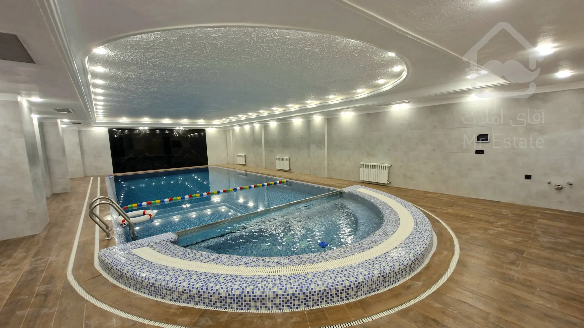 ۲۰۰متر تاپ برند نوساز/فول مشاعات آبی جیم/شمال جردن