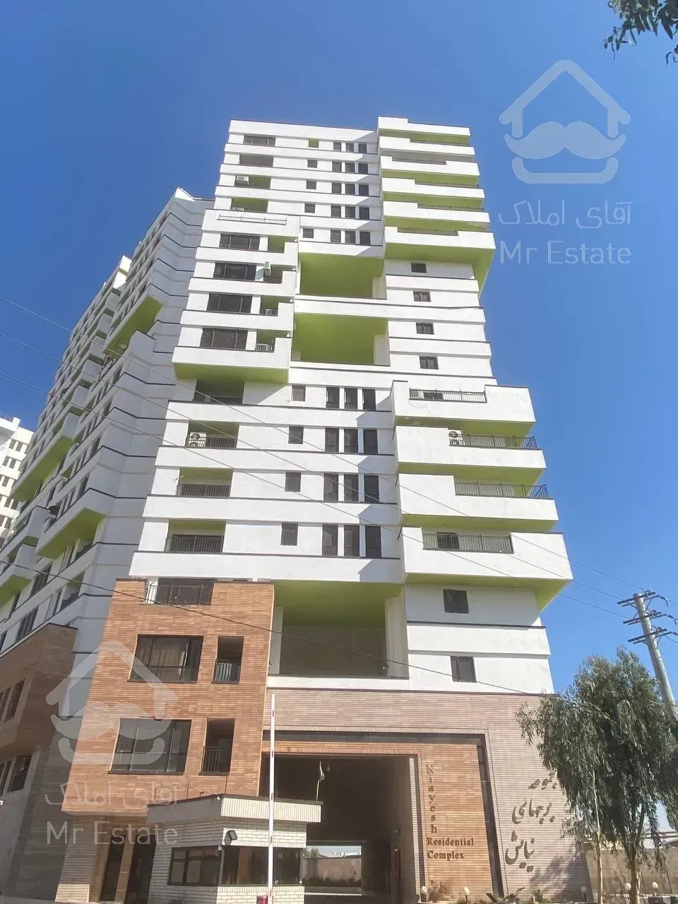 برج آپارتمان134متری سه خواب زعفرانیه قم