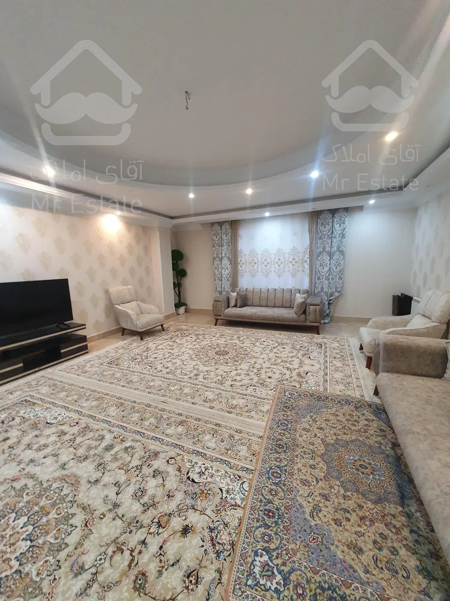 اجاره آپارتمان ۱۴۵ متر سه خوابه شخصی ساز شهرک راه آهن بنفشه