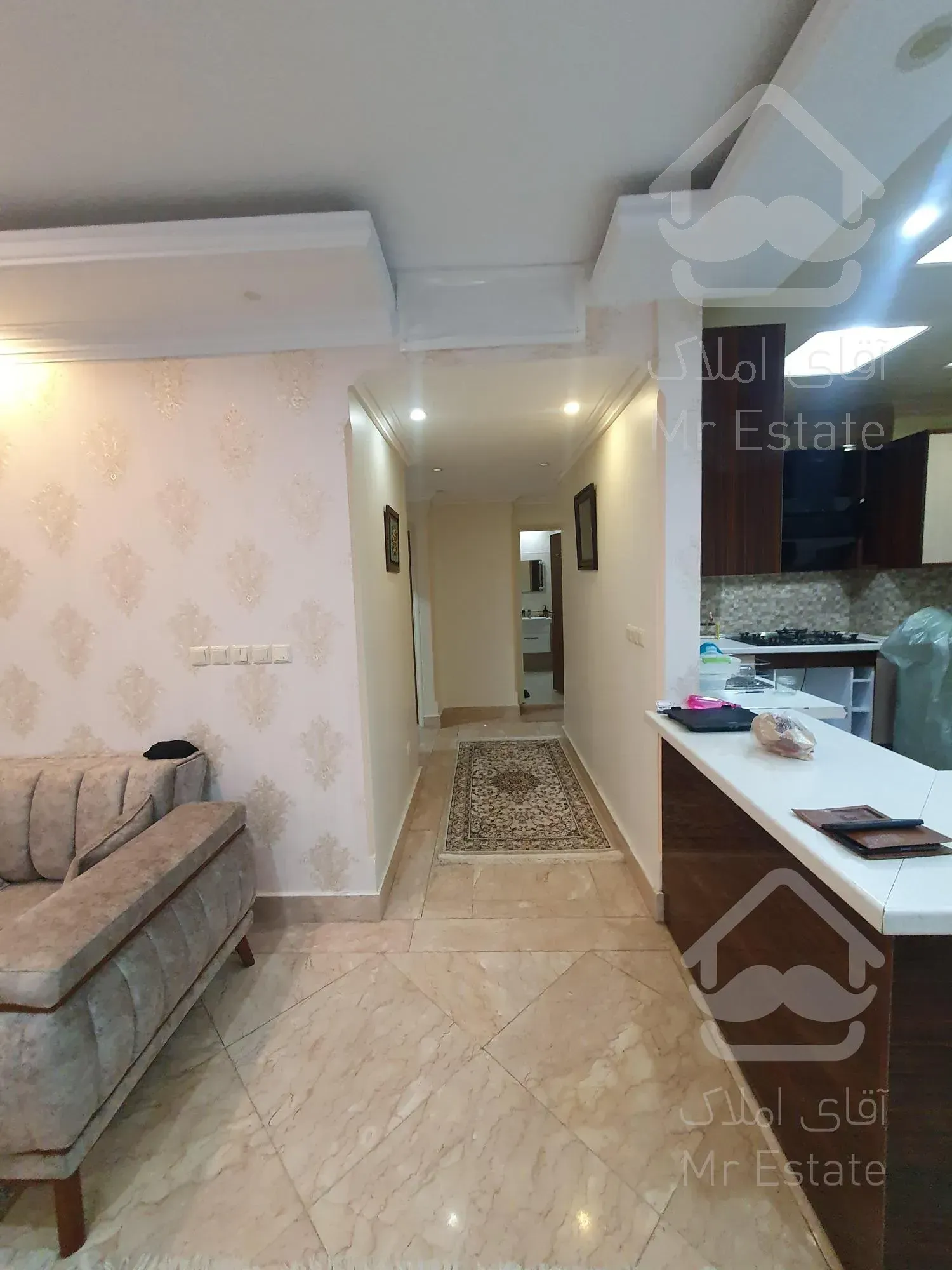 اجاره ۱۴۵ متر آپارتمان سه خوابه شهرک راه آهن بنفشه