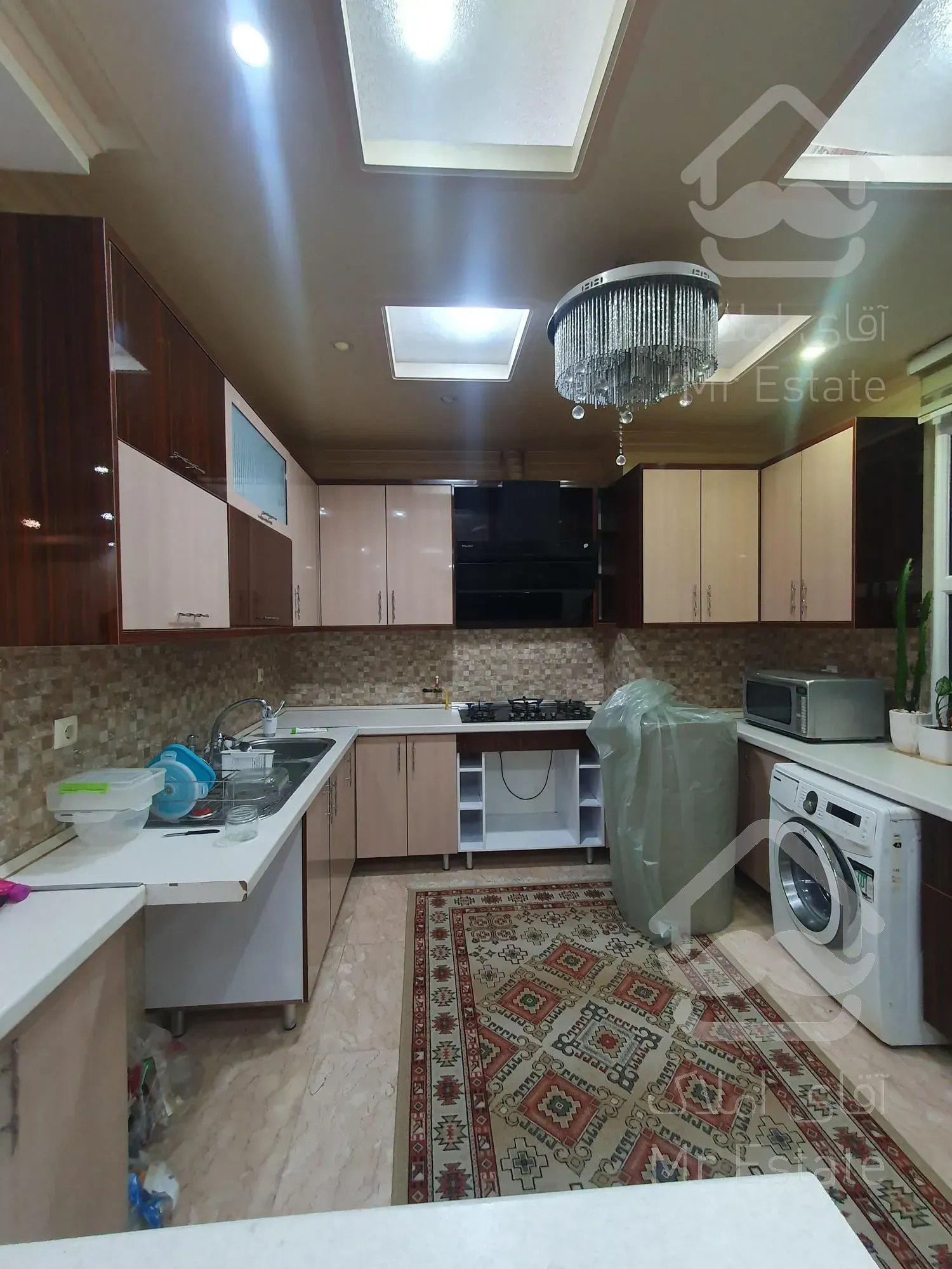 اجاره ۱۴۵ متر آپارتمان سه خوابه شهرک راه آهن بنفشه